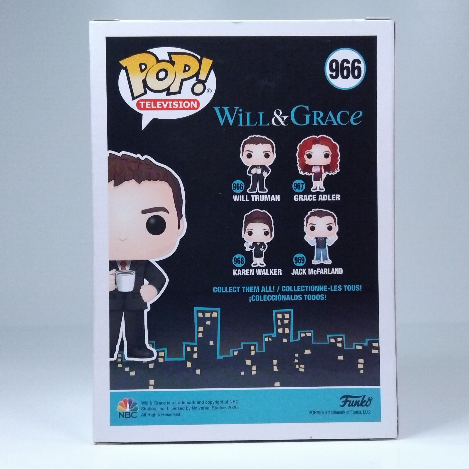 Funko Pop! TV Will & Grace Will Truman Signed Eric McCormack #966 WS