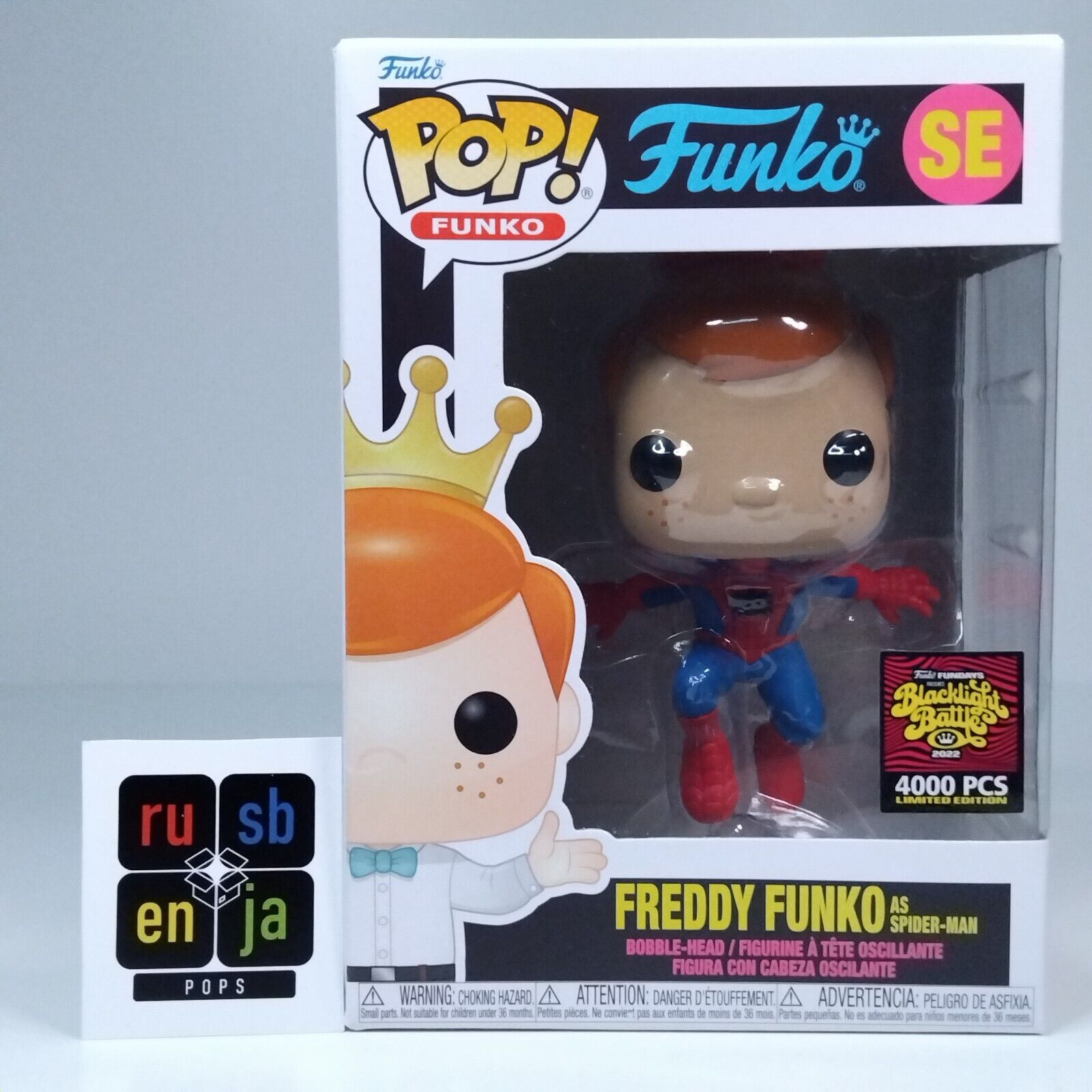 Funko Pop! Marvel Spider-Man Freddy Funko as Spider-Man 4,000 Pcs