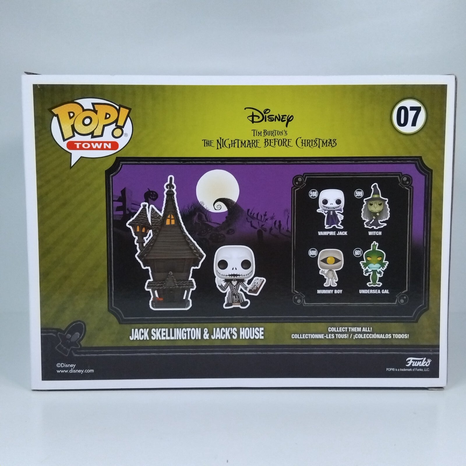 Funko Pop! Disney Town TNBC Jack Skellington House #07
