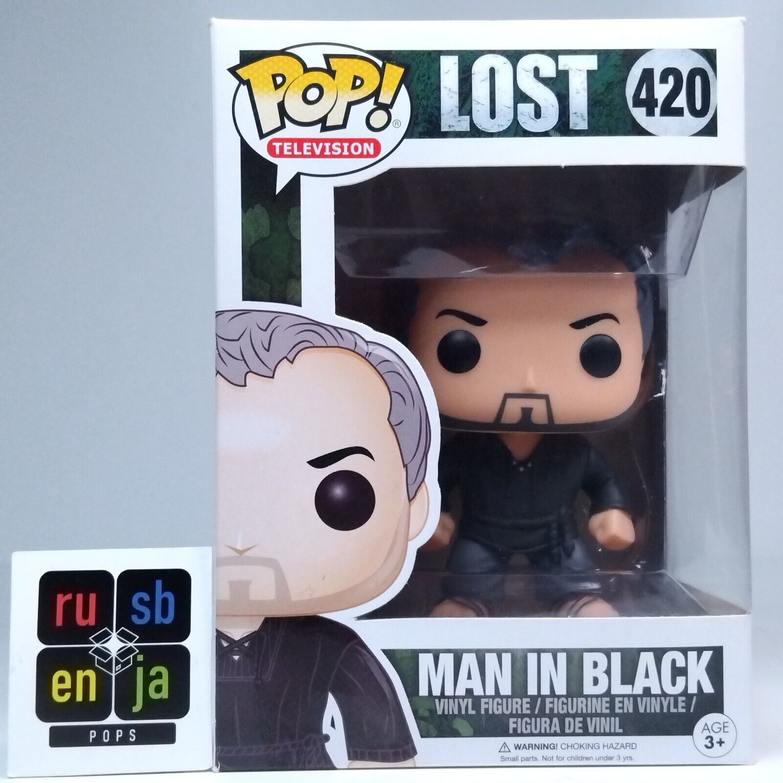 Funko Pop! TV Lost Man in Black #420