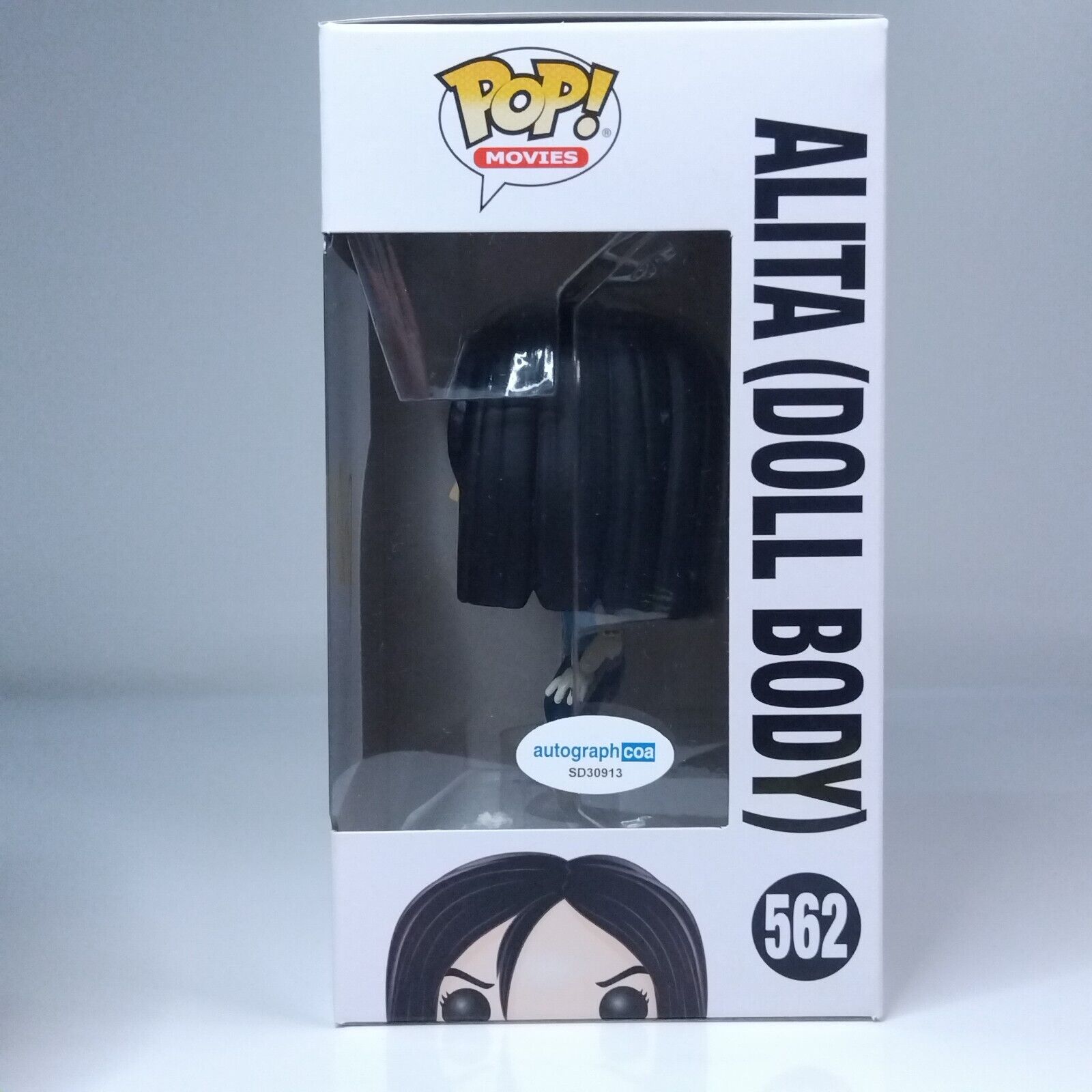 Funko Pop! Movies Alita Battle Angel Signed Rosa Salazar COA #562 WS