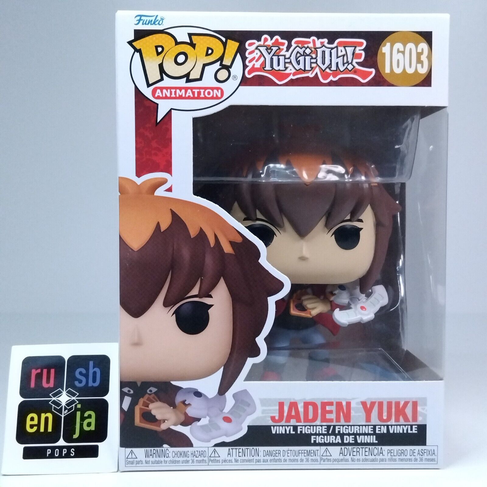 Funko Pop! Anime Yu-Gi-Oh! Jaden Yuki #1603