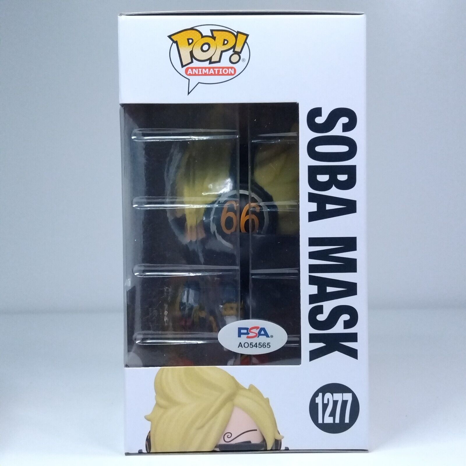 Funko Pop! Anime One Piece Soba Mask Signed Taz Skylar COA #1277