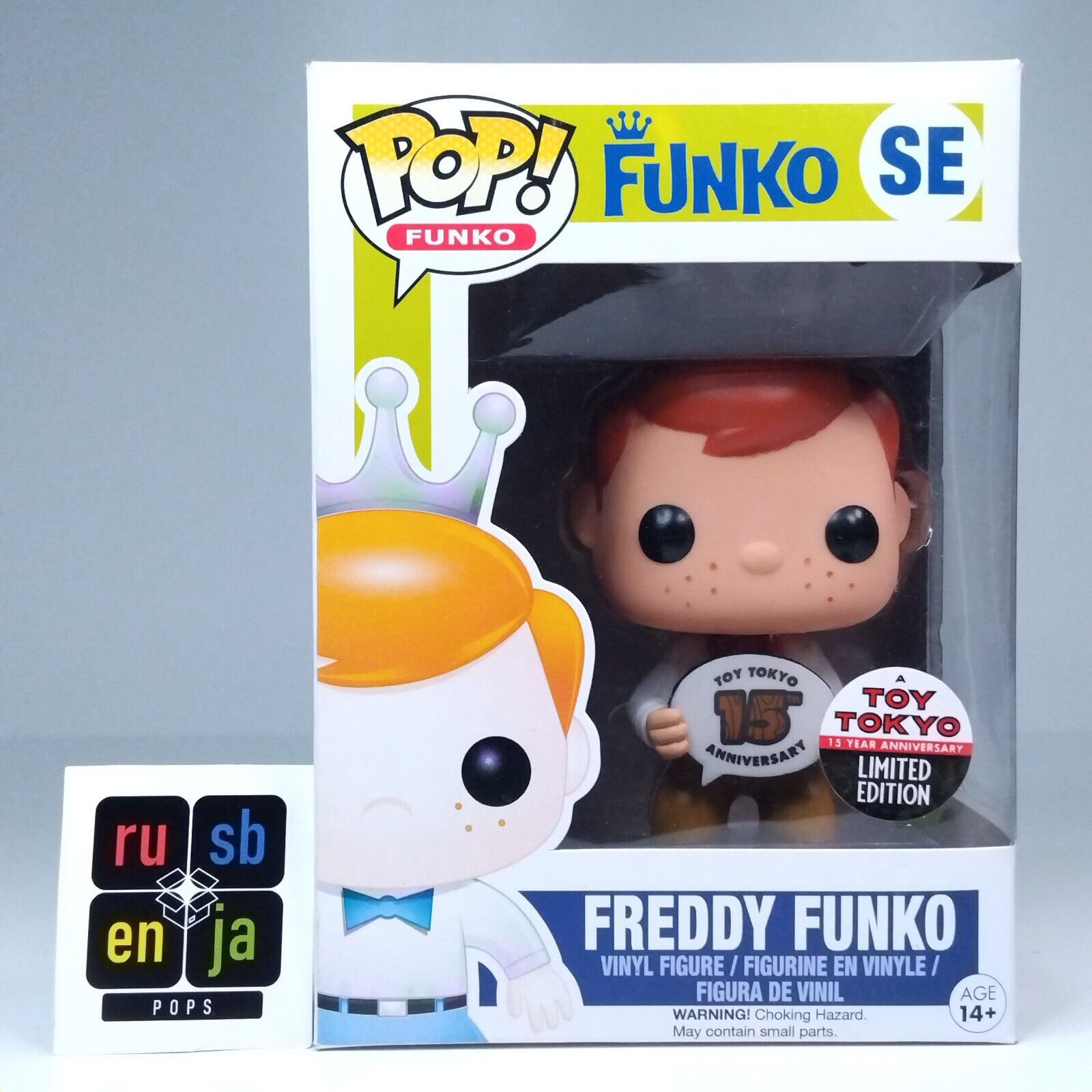 Funko Pop! ASIA Freddy Funko Toy Tokyo 15th Anniversary #SE