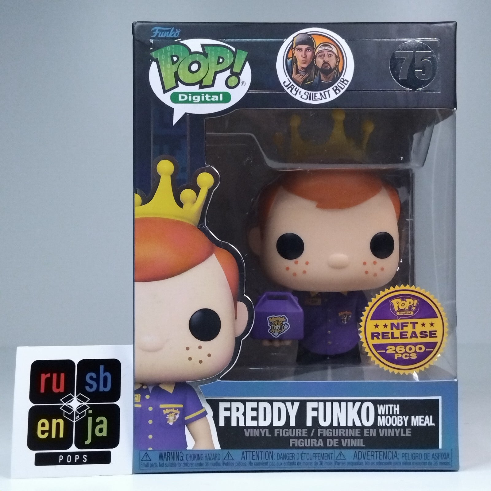 Funko Pop! Digital Movies Jay & Silent Bob Freddy Funko Mooby Meal 2,600 Pcs #75