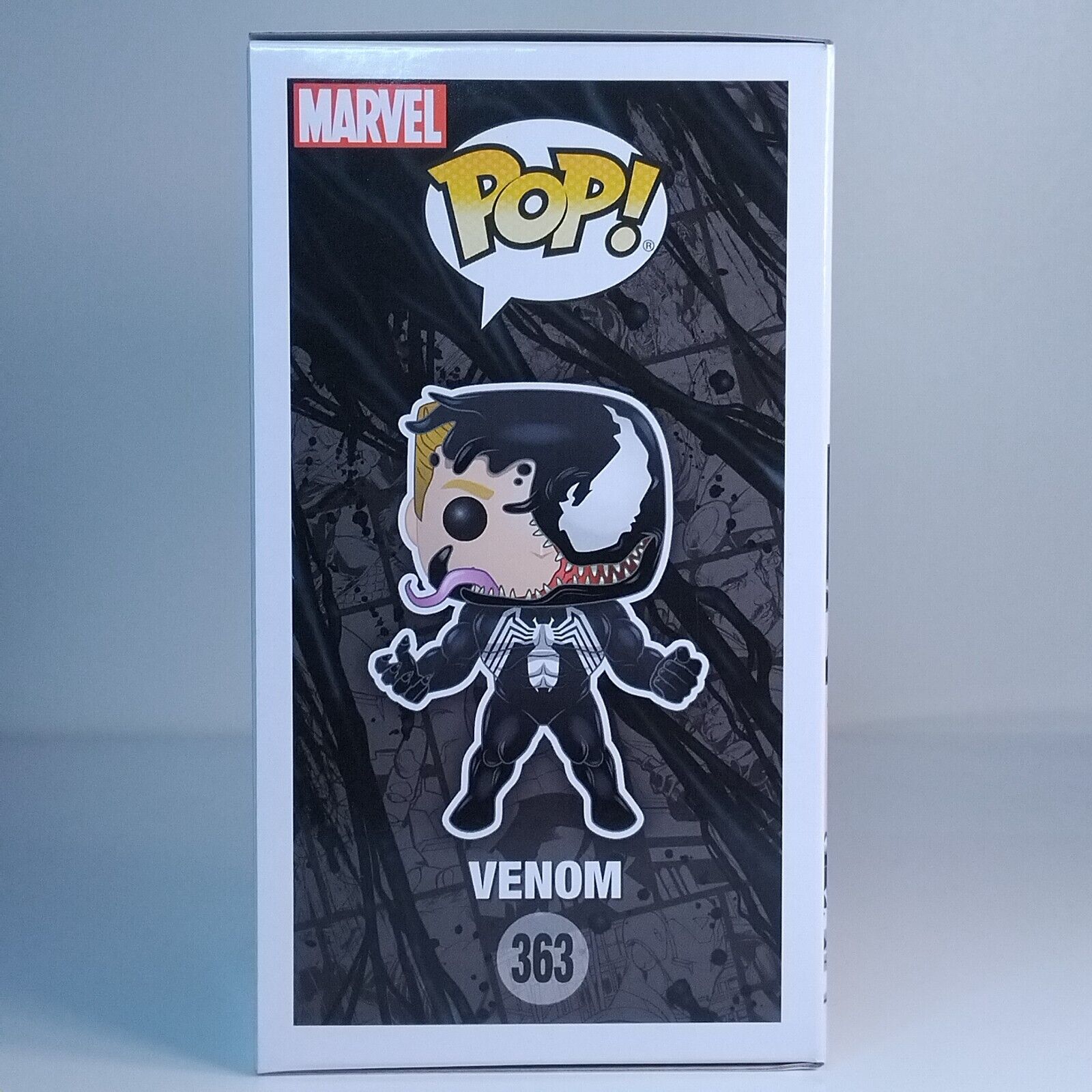 Funko Pop! Marvel Venom Signed Tom Hardy COA #363 WS