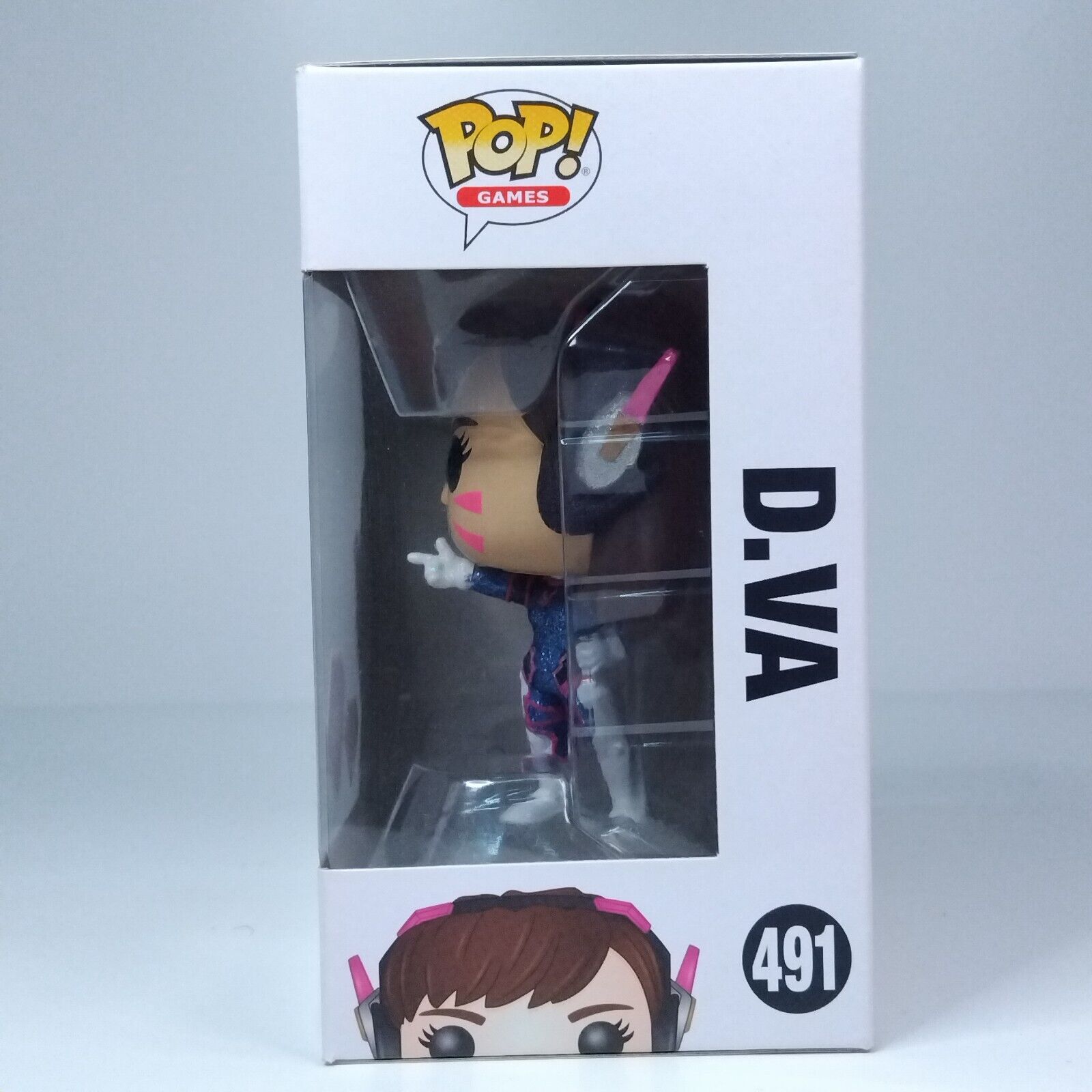 Funko Pop! Games Overwatch D.va Diamond Funko Club Exclusive #491