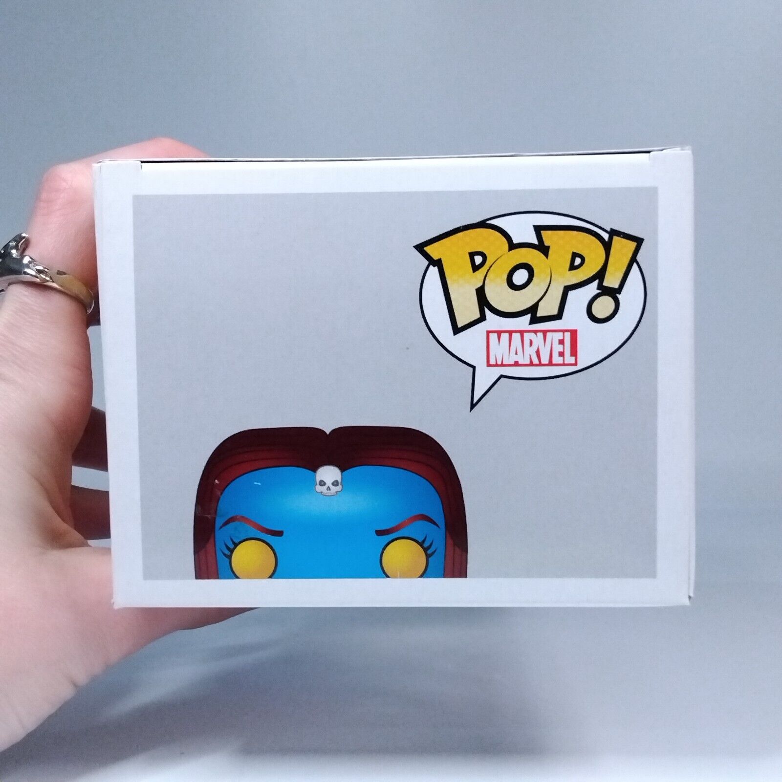 Funko Pop! Marvel X-Men Mystique Signed Rebecca Romjin COA #61 WS