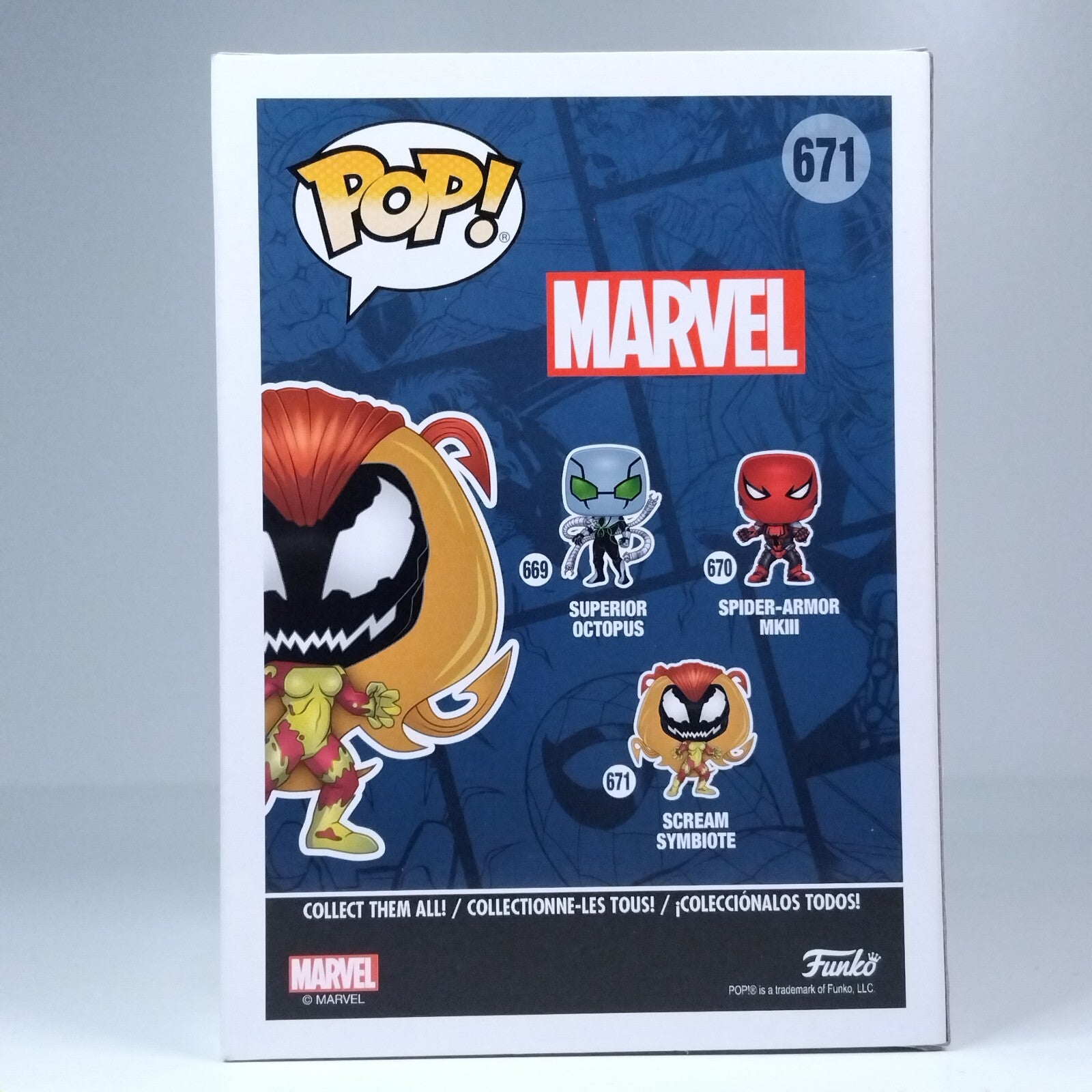 Funko Pop! Marvel Spider-Man - Scream Symbiote Special Edition #671