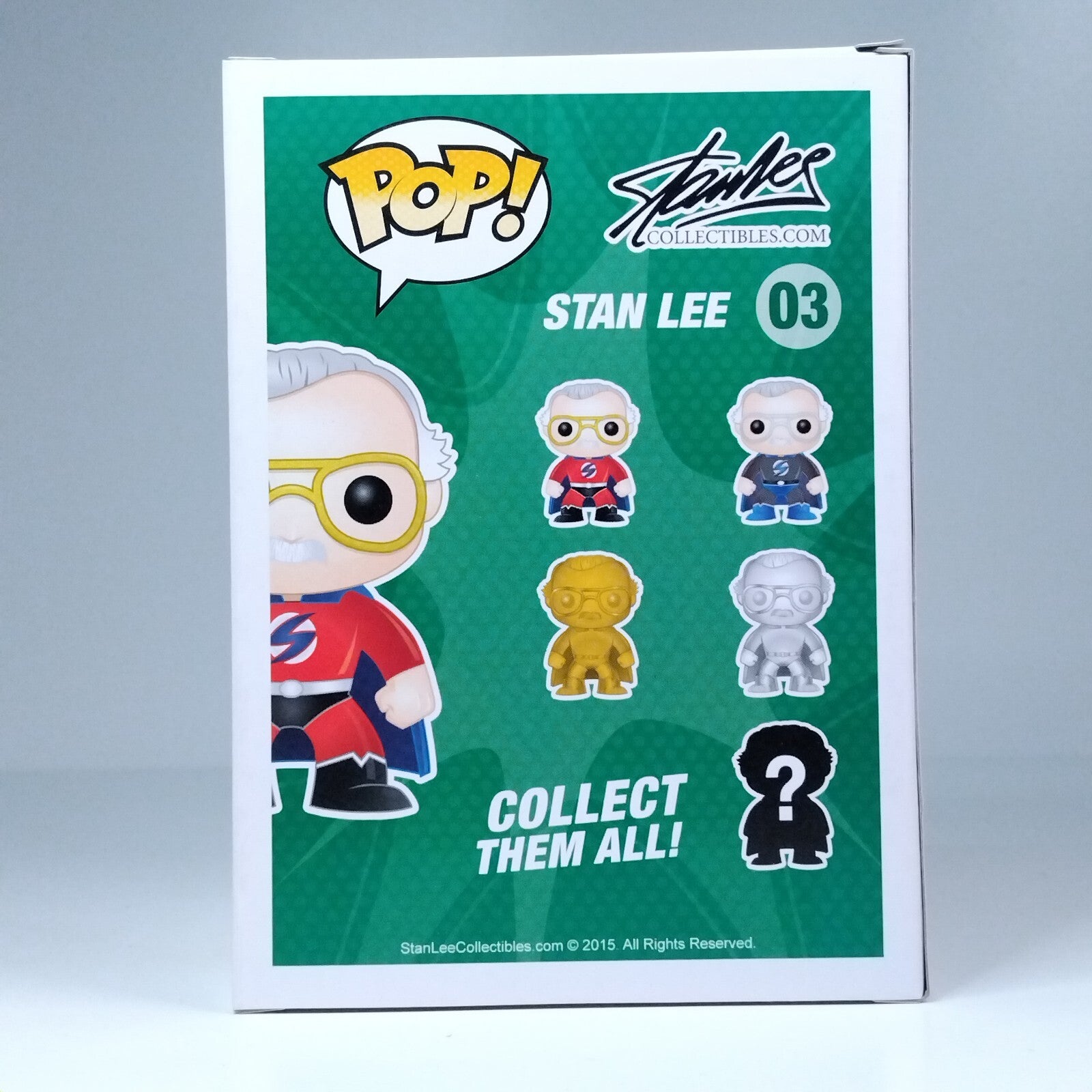 Funko Pop! Marvel Stan Lee Exclusive #03