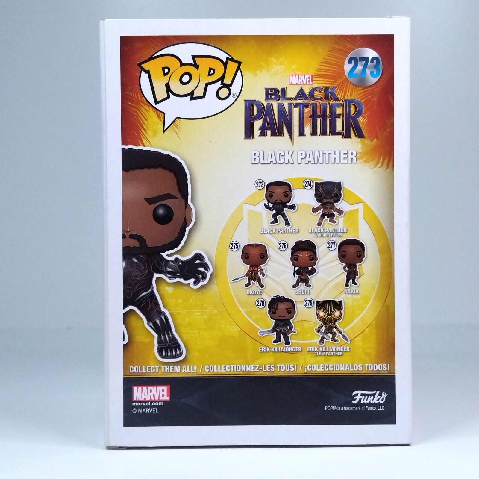 Funko Pop! Marvel Black Panther Masked Chase Edition #273