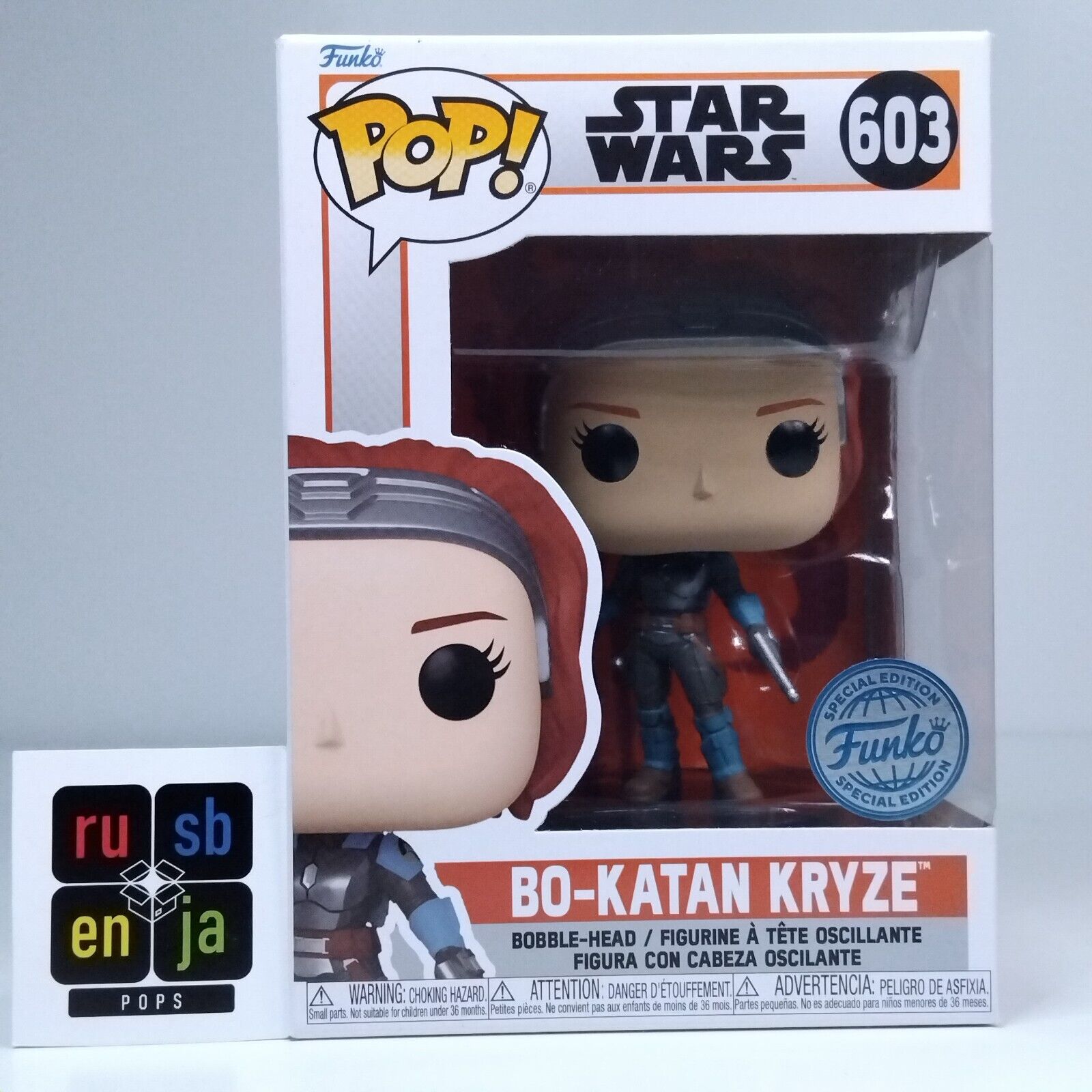 Funko Pop! Star Wars The Mandalorian Bo-Katan Kryze Special Edition #603