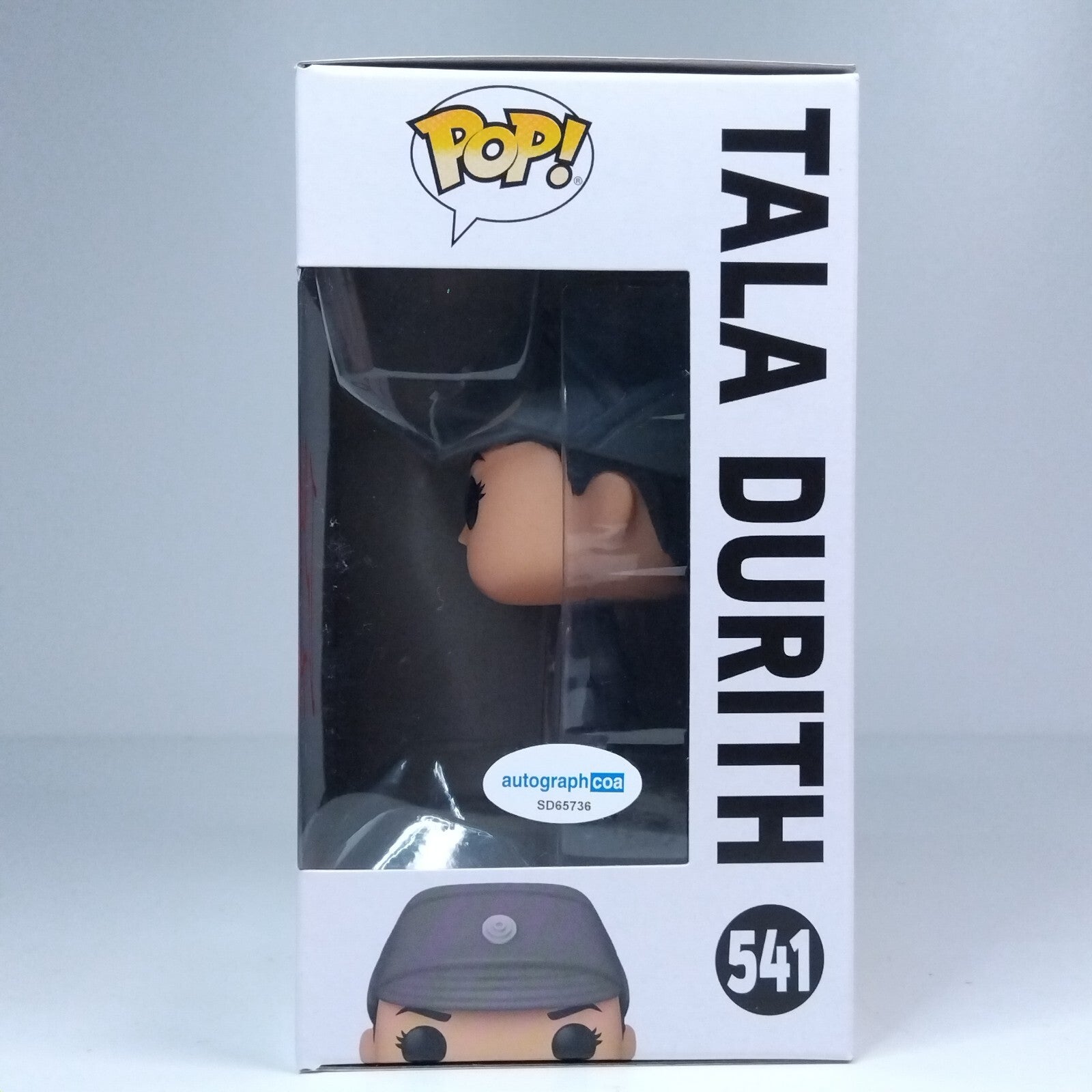 Funko Pop! Star Wars Tala Durith Signed Indira Varma COA #541 WS