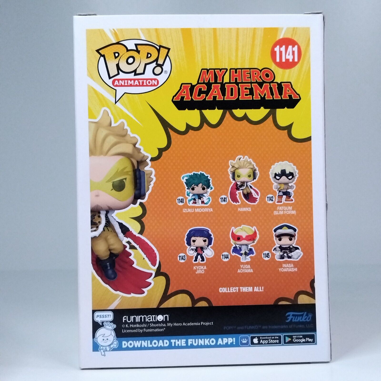 Funko Pop! Anime MHA My Hero Academia Hawks #1141