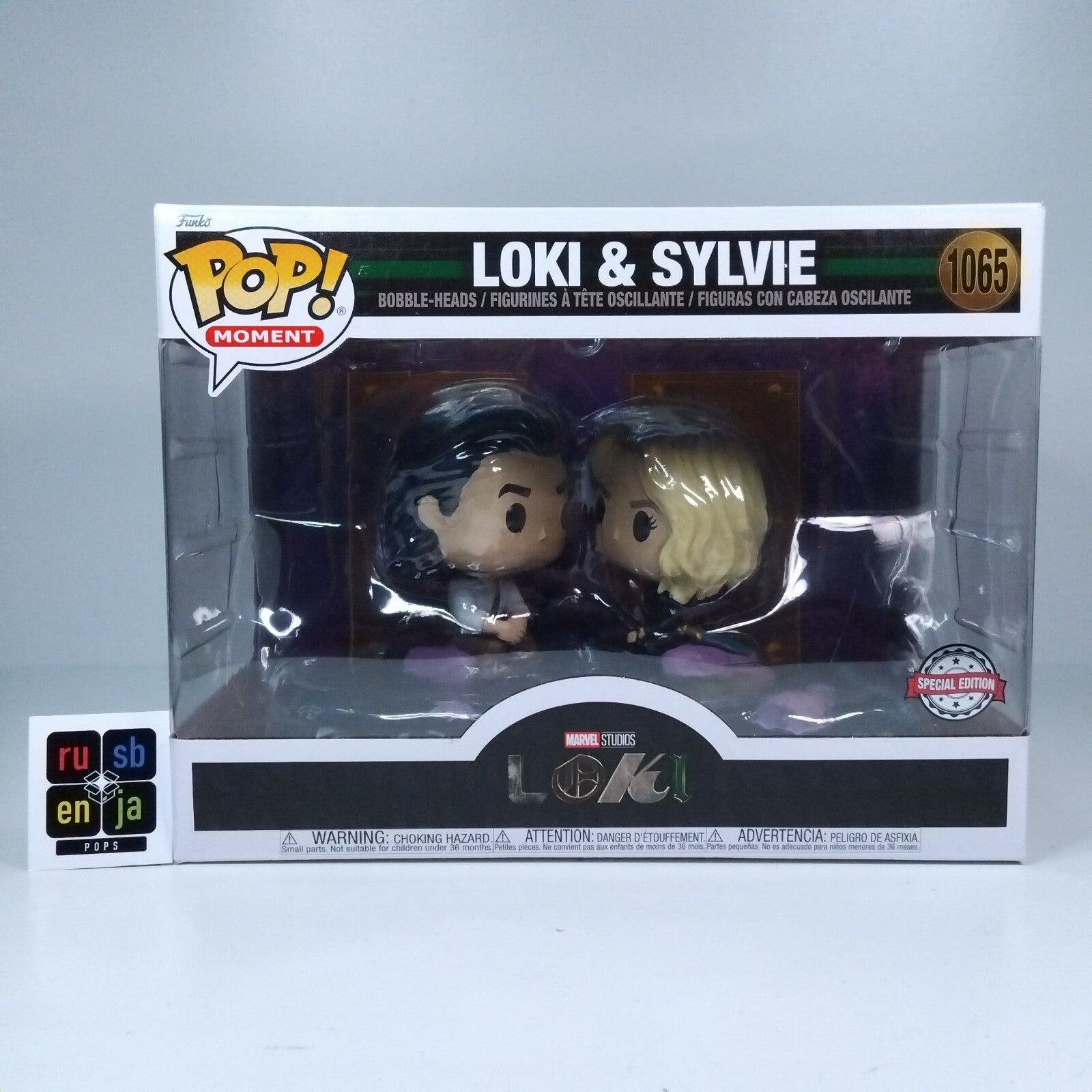 Funko Pop! Marvel Moment Loki & Sylvie Special Edition #1065