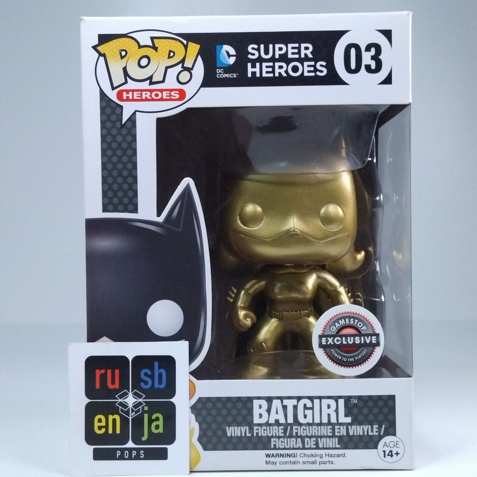 Funko Pop! DC Heroes Batman - Batgirl Gold Exclusive #03