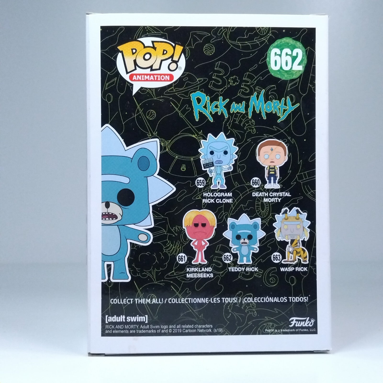 Funko Pop! Animation Rick and Morty - Teddy Rick Chase Limited Edition #662