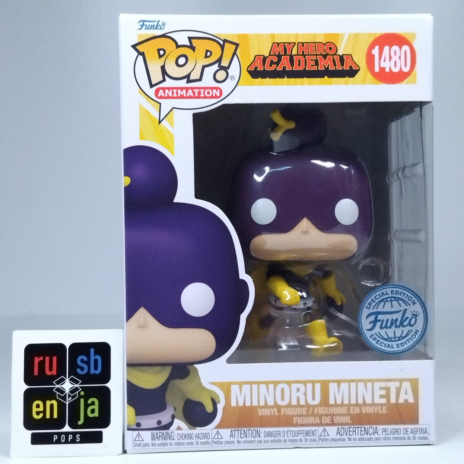 Funko Pop! Anime MHA My Hero Academia Minoru Mineta Special Edition #1480