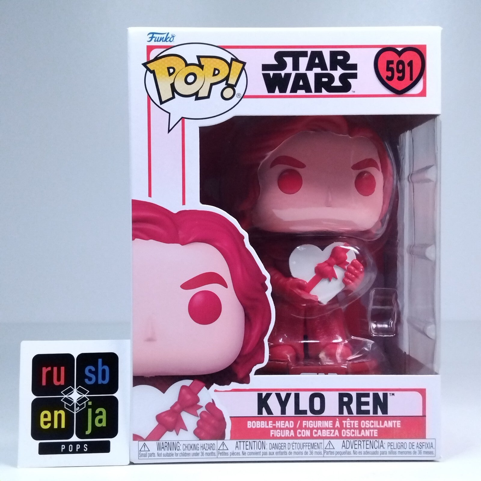 Funko Pop! Star Wars Valentine's Day Kylo Ren #591