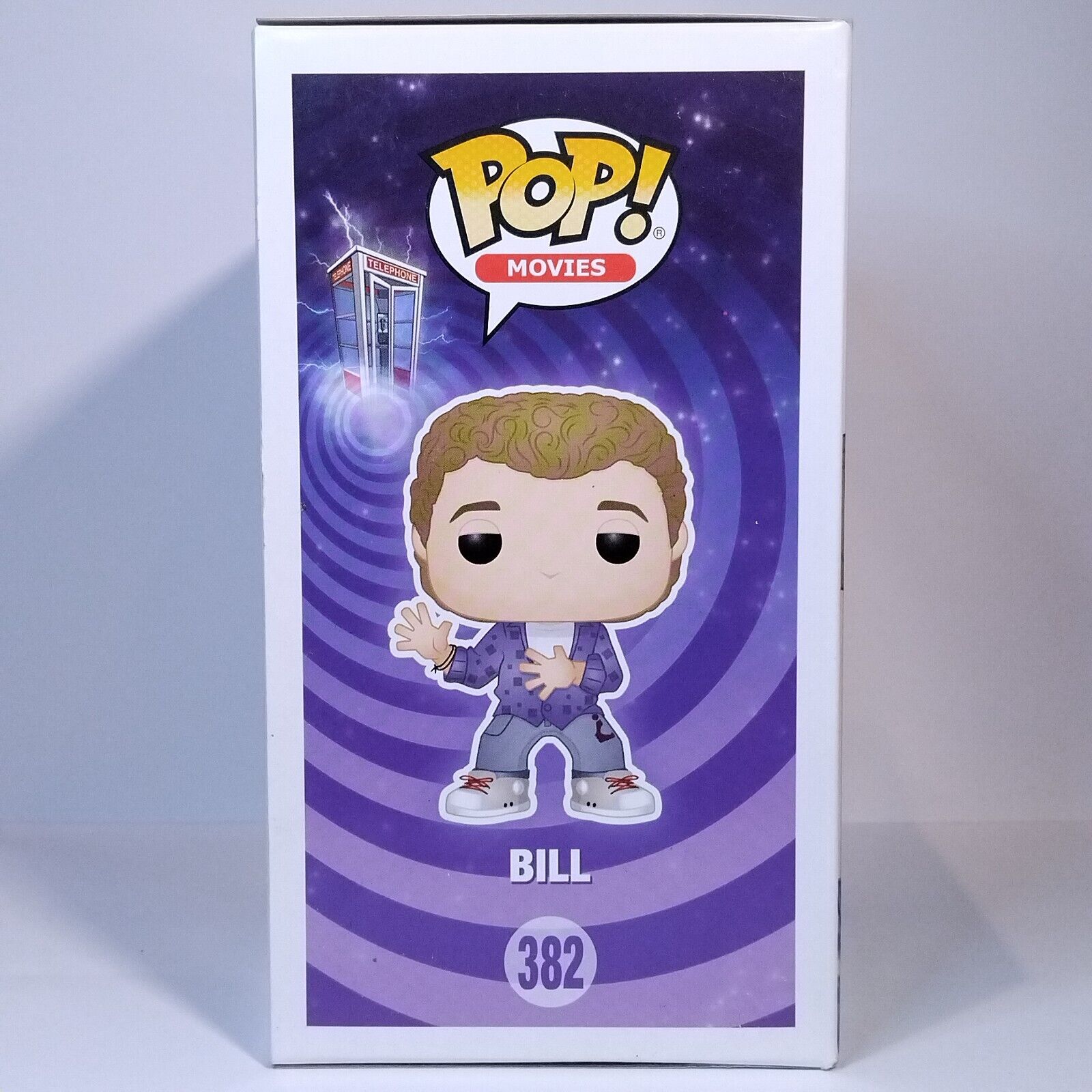 Funko Pop! Movies Bill & Ted Excellent Adventure Signed Alex Winter COA #382 WS