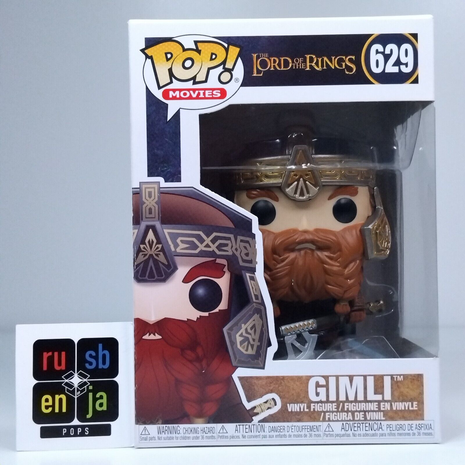 Funko Pop! Movies Lord of the Rings Gimli #629