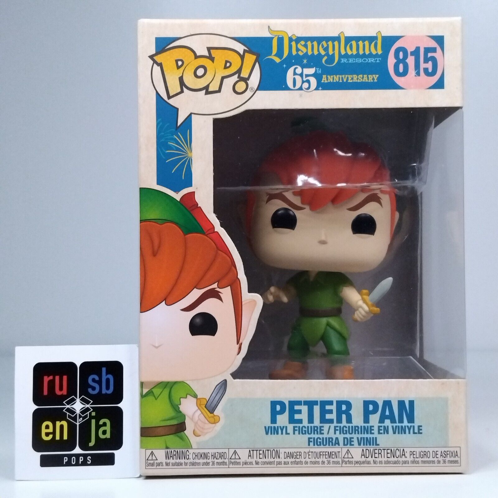 Funko Pop! Disney Disneyland Resort Peter Pan #815