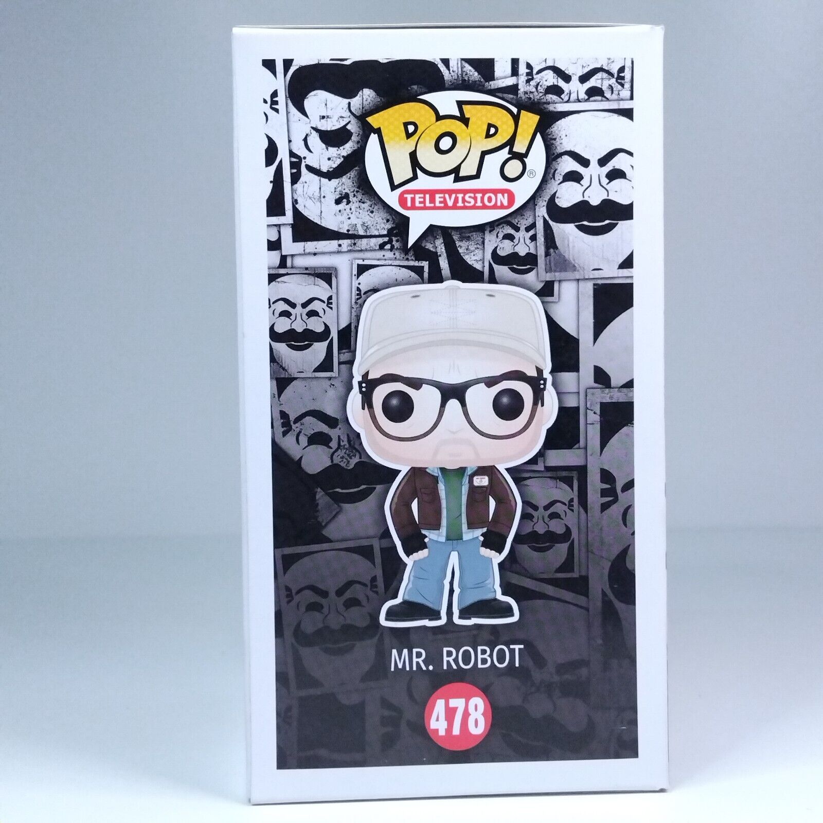 Funko Pop! TV Mr. Robot Signed Christian Slater COA #478 WS