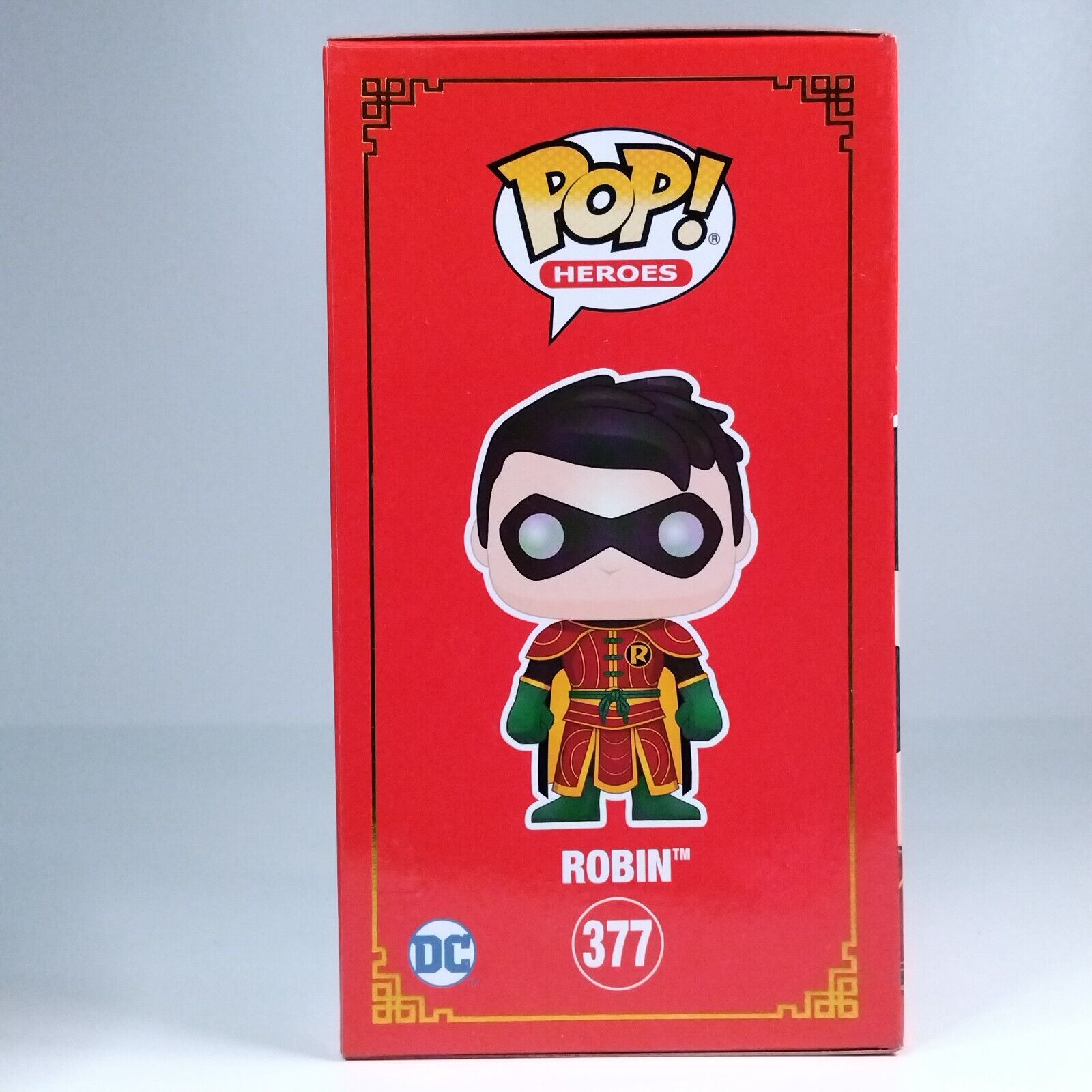 Funko Pop! DC Heroes Imperial Palace Robin Hooded Patina Chase Edition #377