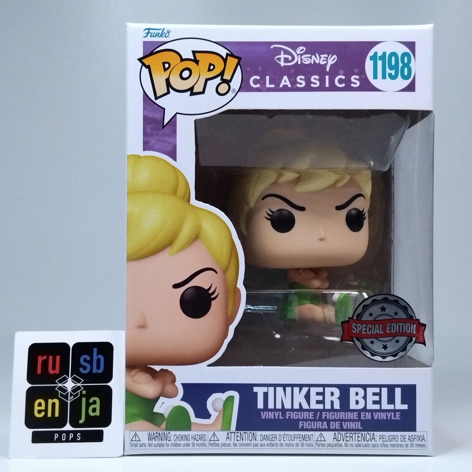 Funko Pop! Disney Peter Pan Tinkerbell Special Edition #1198