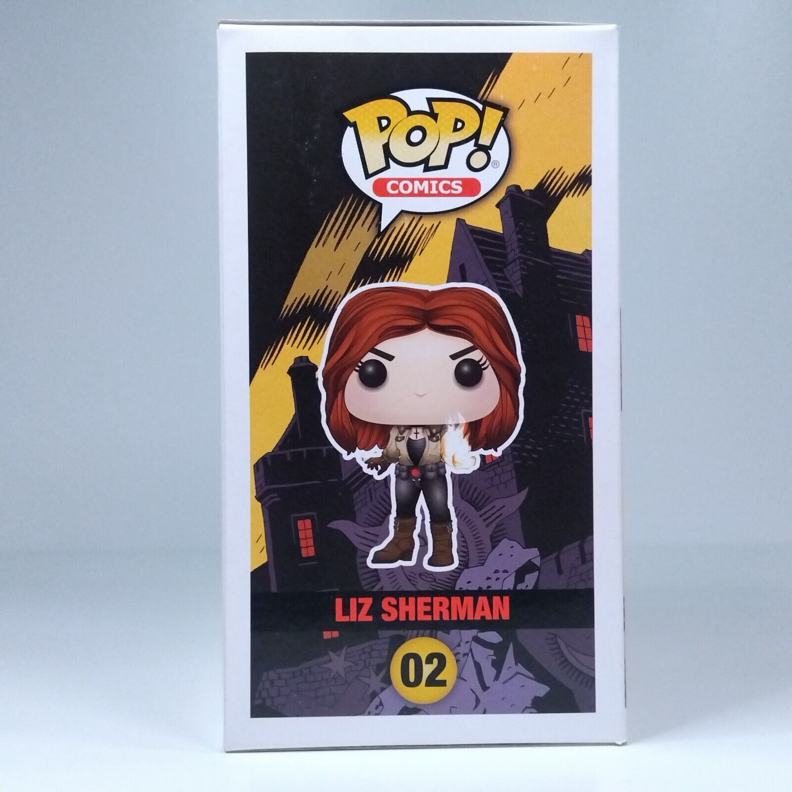 Funko Pop! Comics Movies Hellboy Liz Sherman Signed Selma Blair COA #02 WS