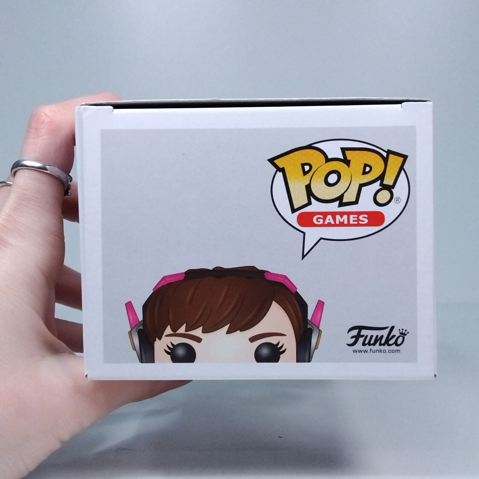 Funko Pop! Games Overwatch D.va Diamond Funko Club Exclusive #491