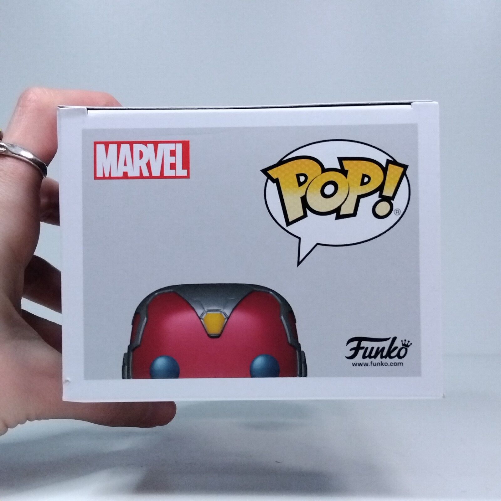 Funko Pop! Marvel Wandavision Vision 70s Metallic Edition #718
