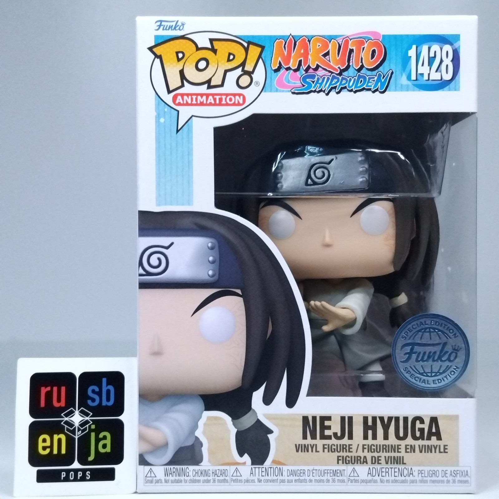 Funko Pop! Anime Naruto Neji Hyuga Special Edition #1428