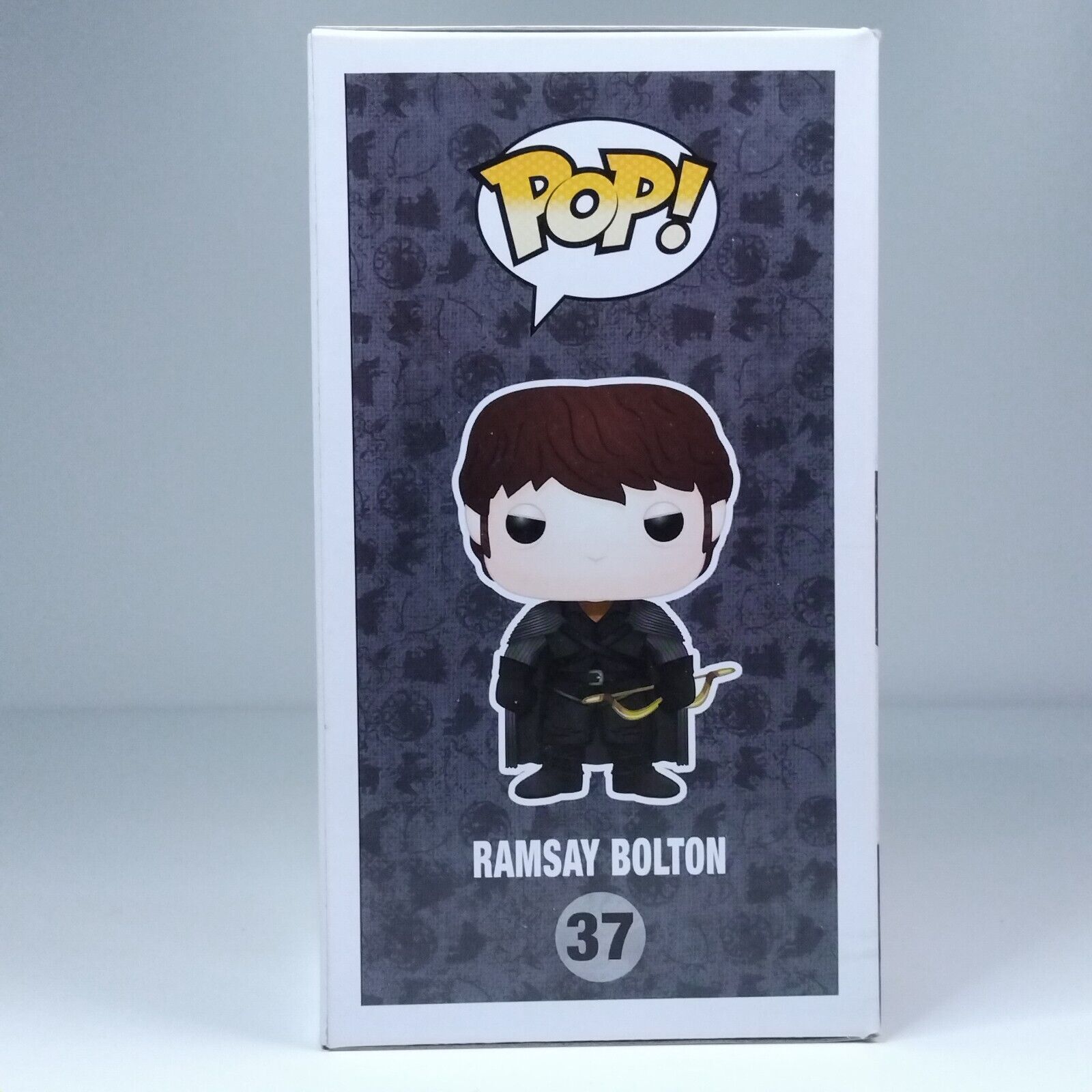 Funko Pop! TV Game of Thrones Ramsay Bolton Signed Iwan Rheon COA #37 WS