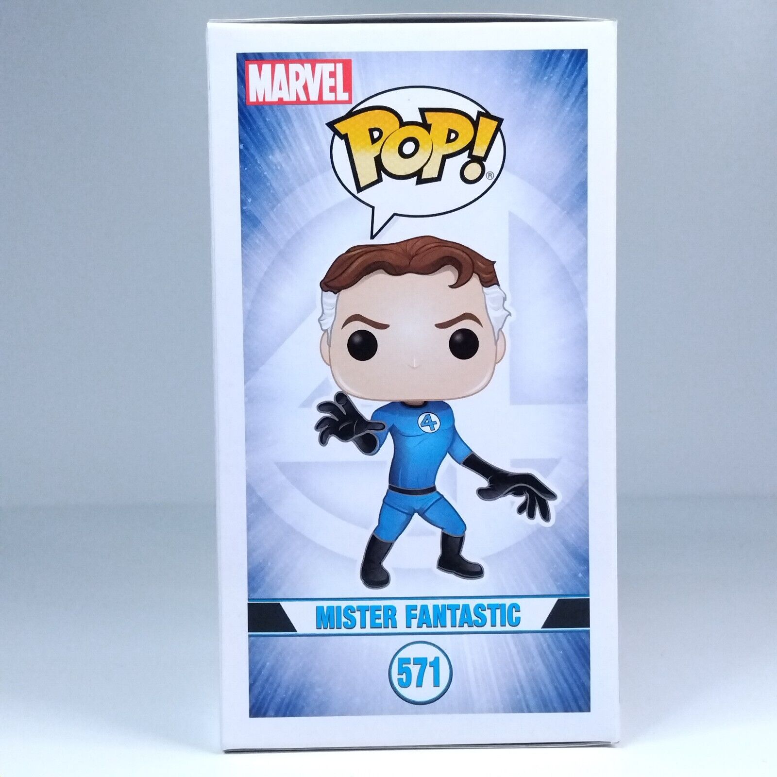 Funko Pop! Marvel Fantastic Four Mr Fantastic Signed Ioan Gruffudd COA #571 WS