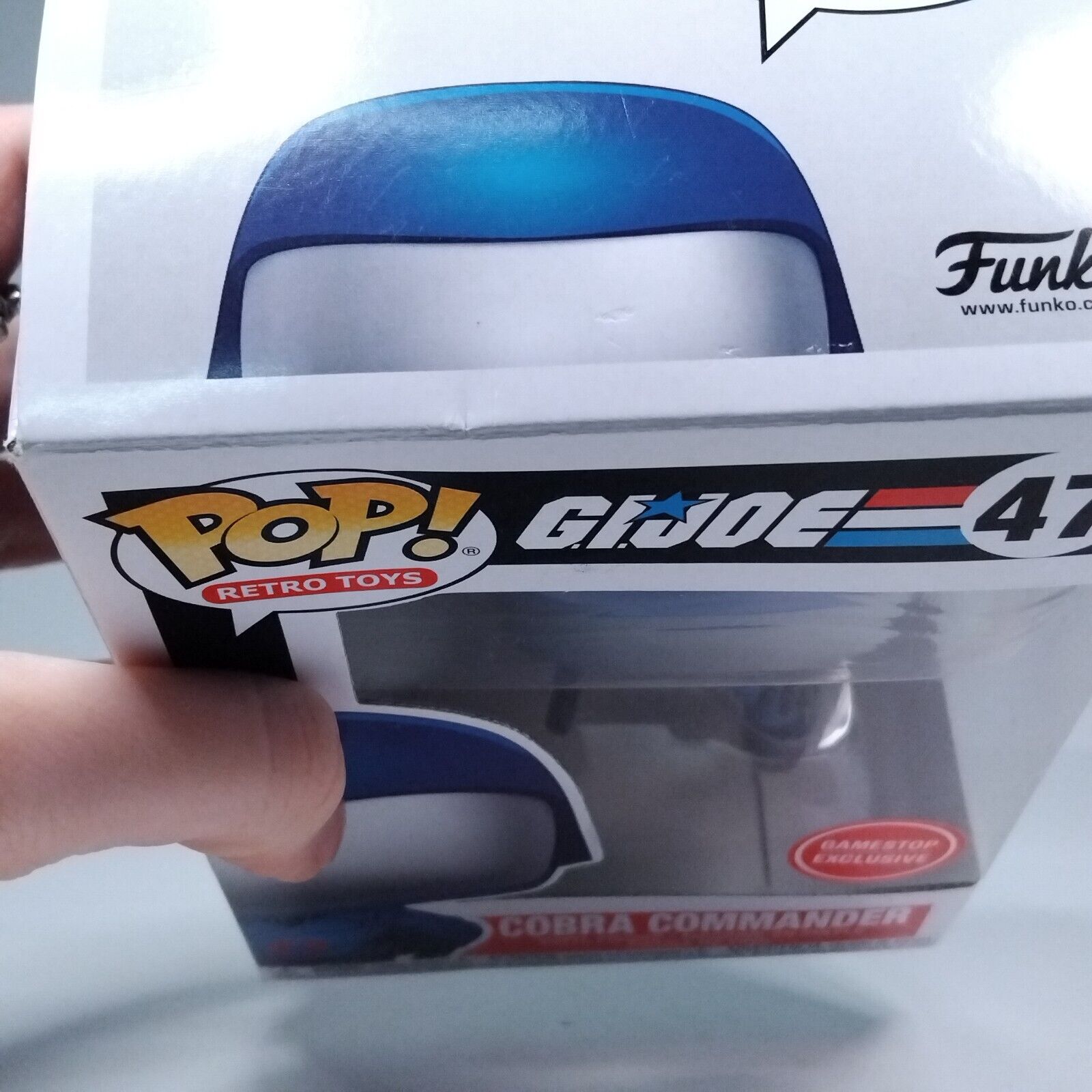 Funko Pop! Retro Toys G.I. Joe Cobra Commander Gamestop Exclusive #47