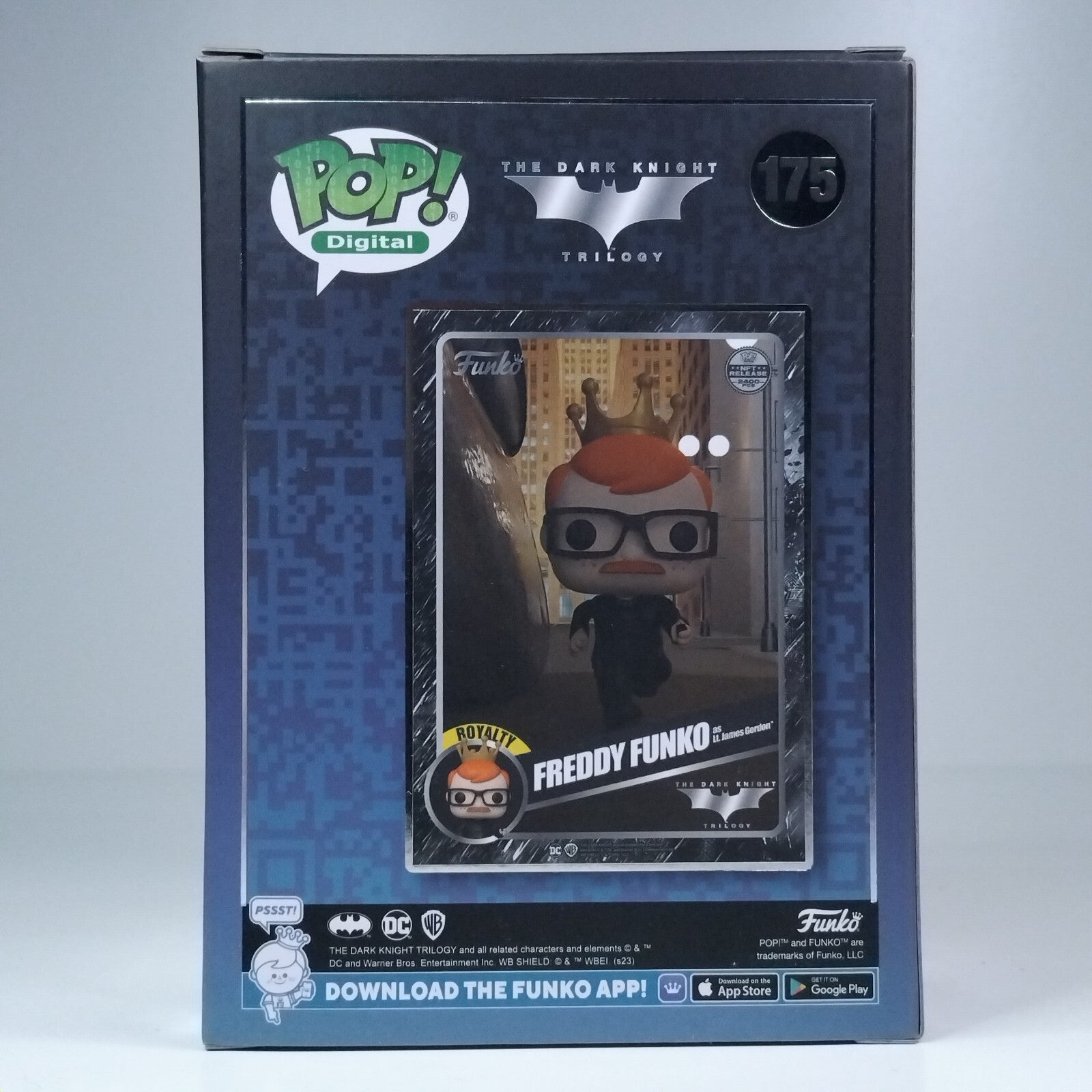 Funko Pop! Digital DC Heroes Batman Freddy Funko Lieutenant Gordon 2,400 Pc #175