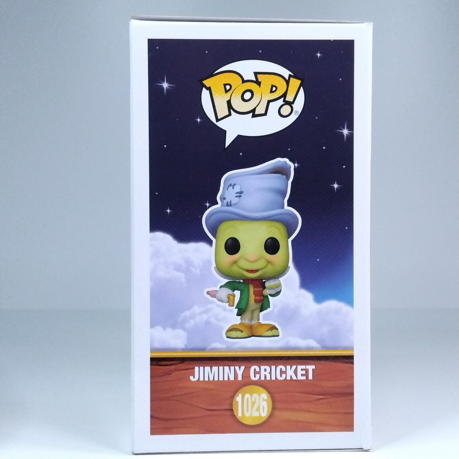 Funko Pop! Disney Pinocchio Jiminy Cricket Signed Guillermo Del Toro #1029 WS