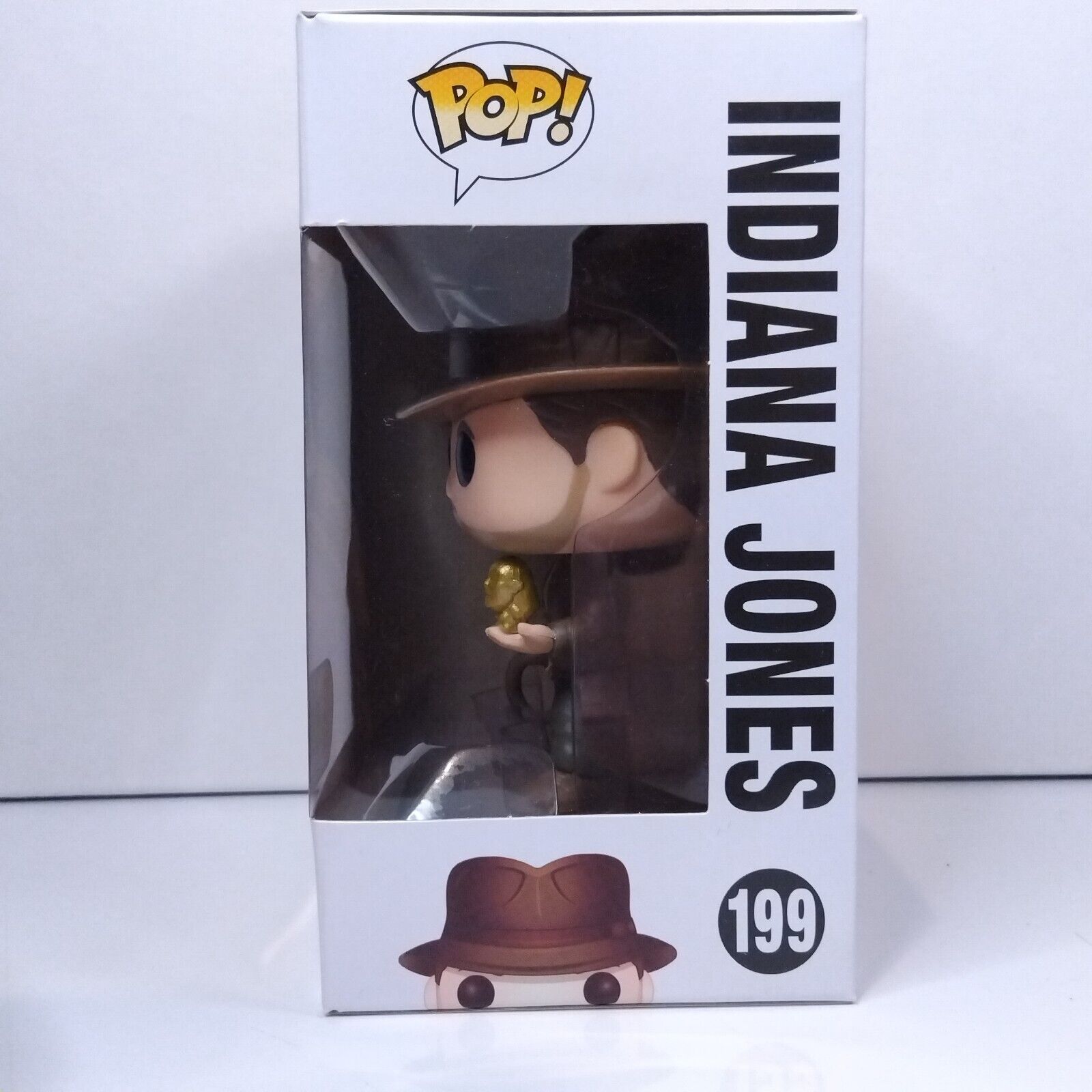 Funko Pop! Movies Indiana Jones with Golden Idol SDCC Limited Edition #199