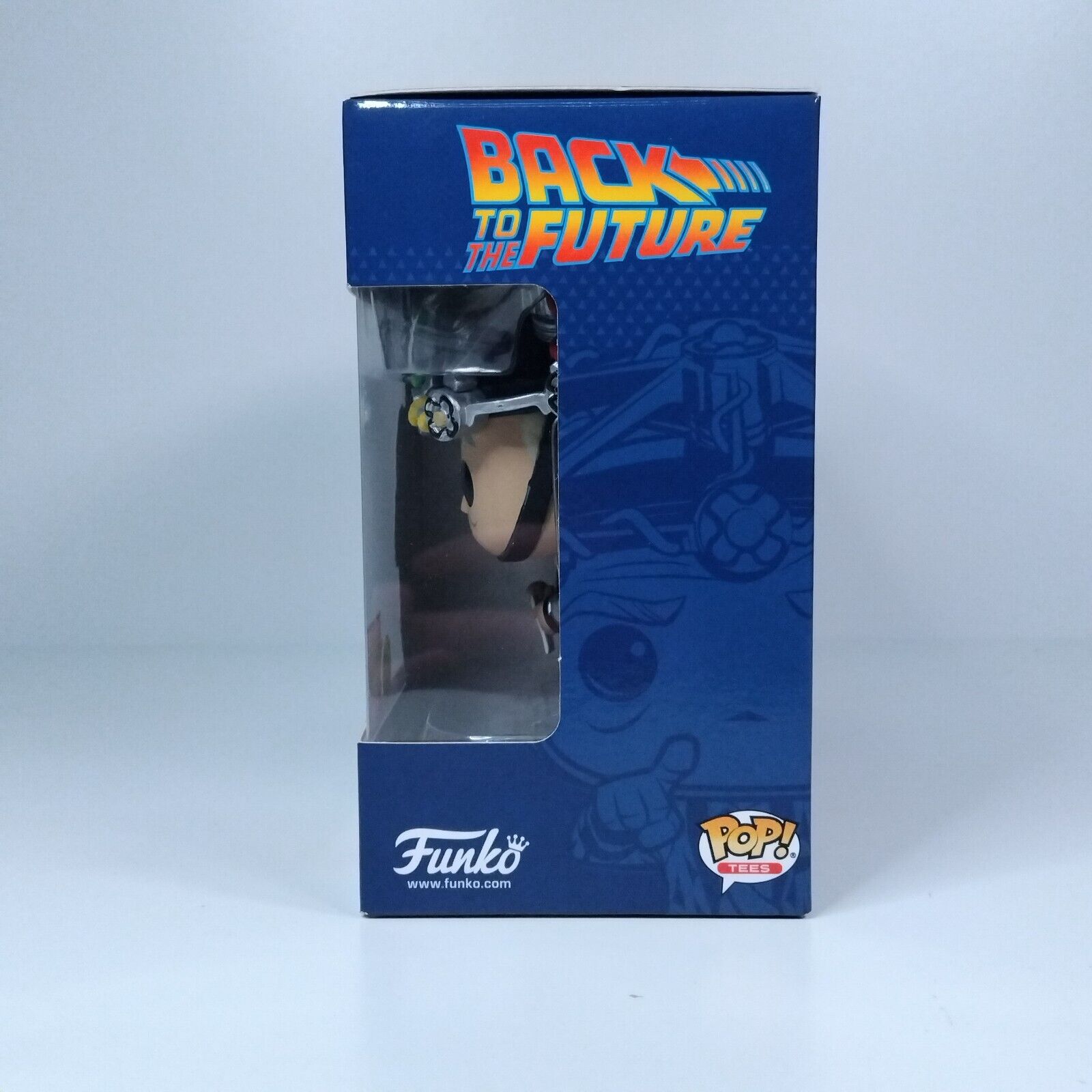 Funko Pop! Movies Back to the Future Doc with Helmet Glows with XL Tee #959