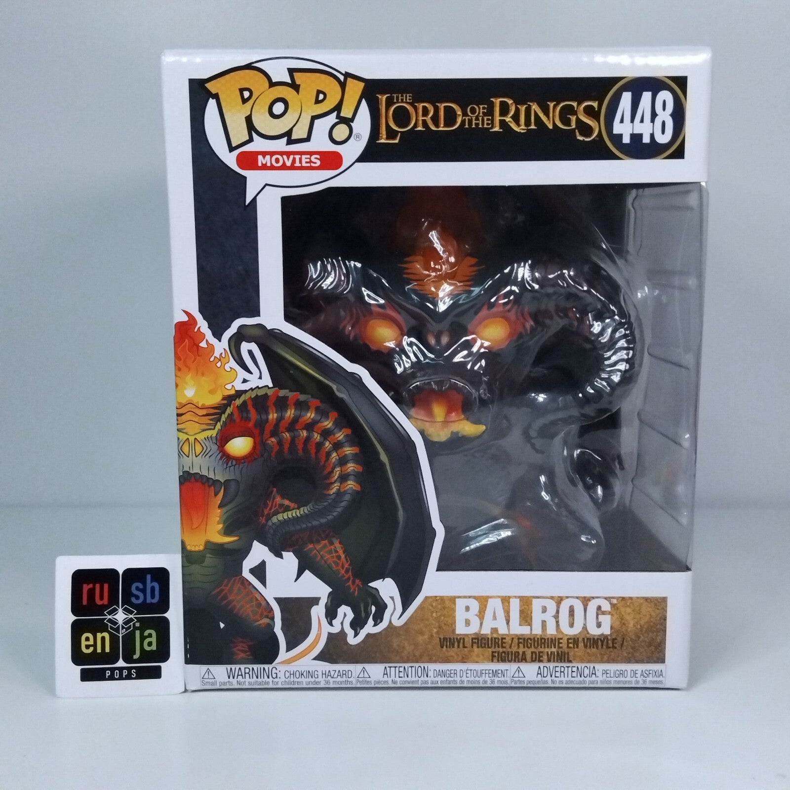 Funko Pop! Movies Lord of the Rings 6" Inch Balrog #448