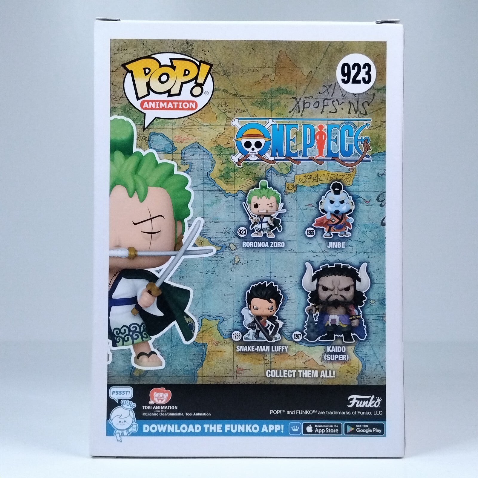 Funko Pop! Anime One Piece Roronoa Zoro #923