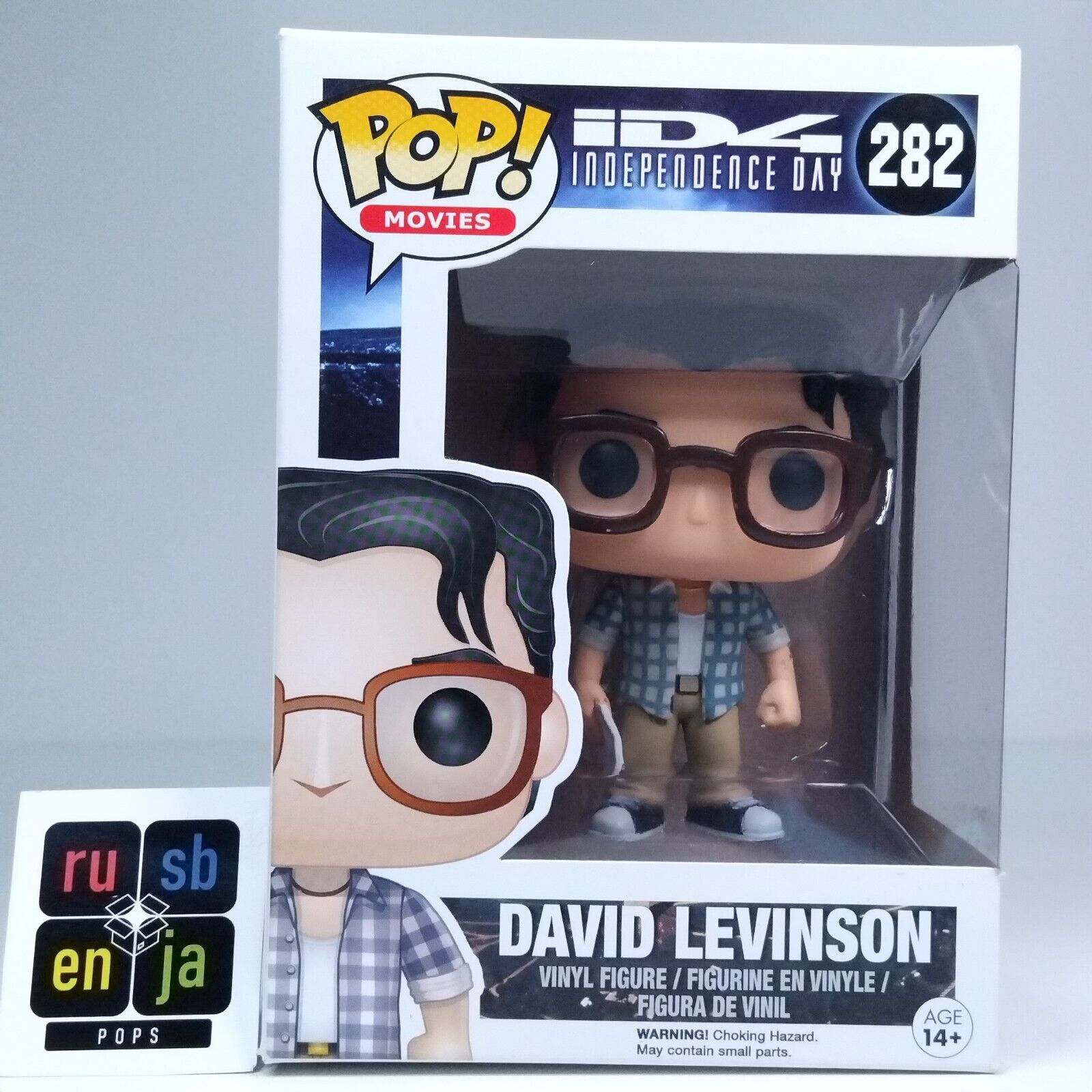 Funko Pop! Movies iD4 Independence Day David Levinson #282