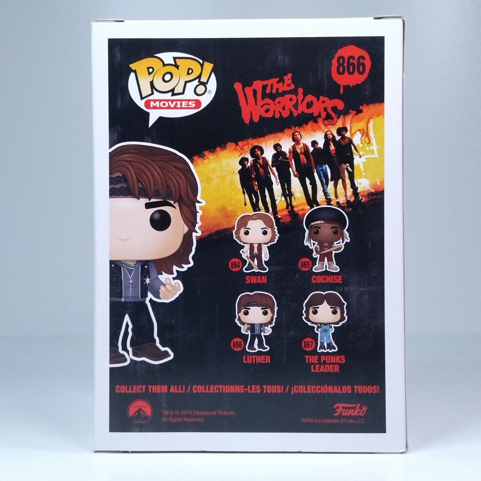 Funko Pop! Movies The Warriors Luther Signed David Patrick Kelly COA #866
