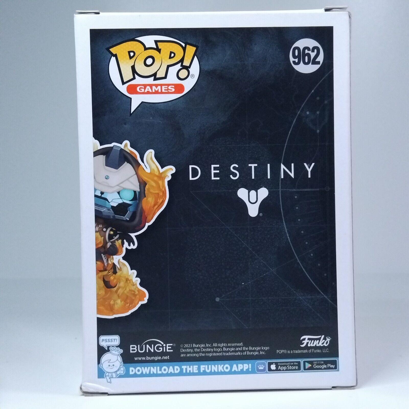 Funko Pop! Movies Destiny Cayde-6 Glows Bungie Store Exclusive #962