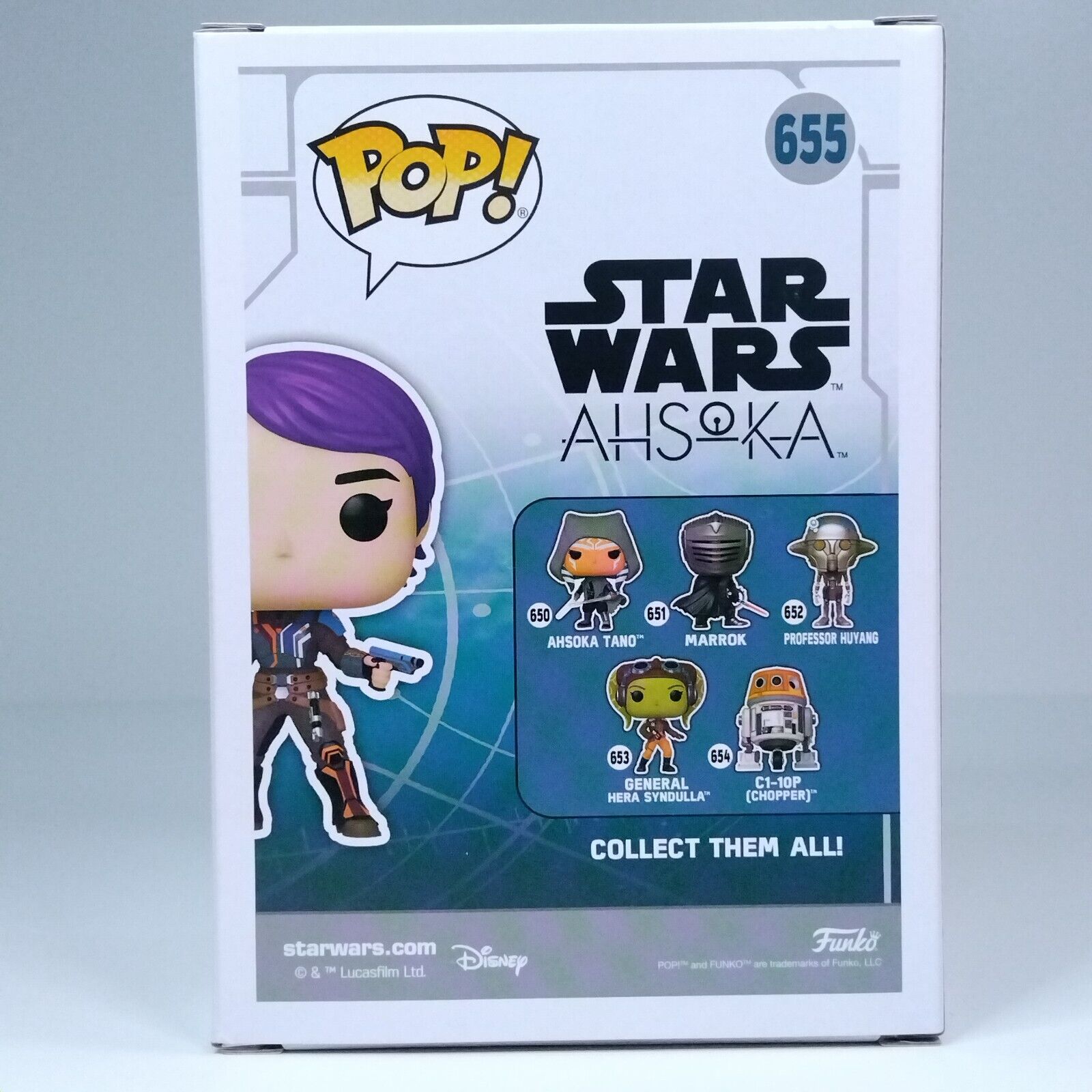 Funko Pop! Star Wars Sabine Wren Signed Natasha Liu Bordizzo COA #655