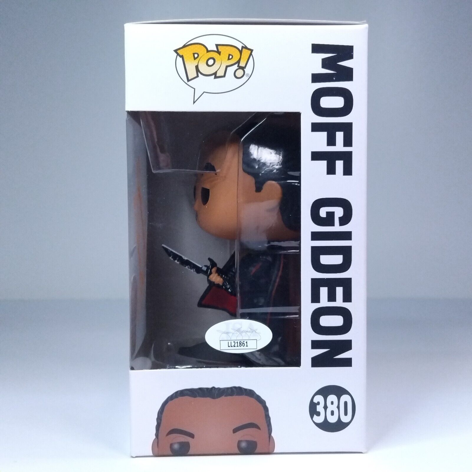 Funko Pop! Star Wars Mandalorian Moff Gideon Signed Giancarlo Esposito 7BAP #380