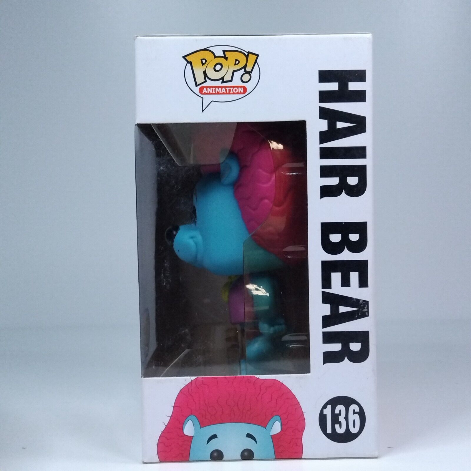 Funko Pop! Animation Hair Bear Bunch - Hair Bear 750 Pcs SDCC #136