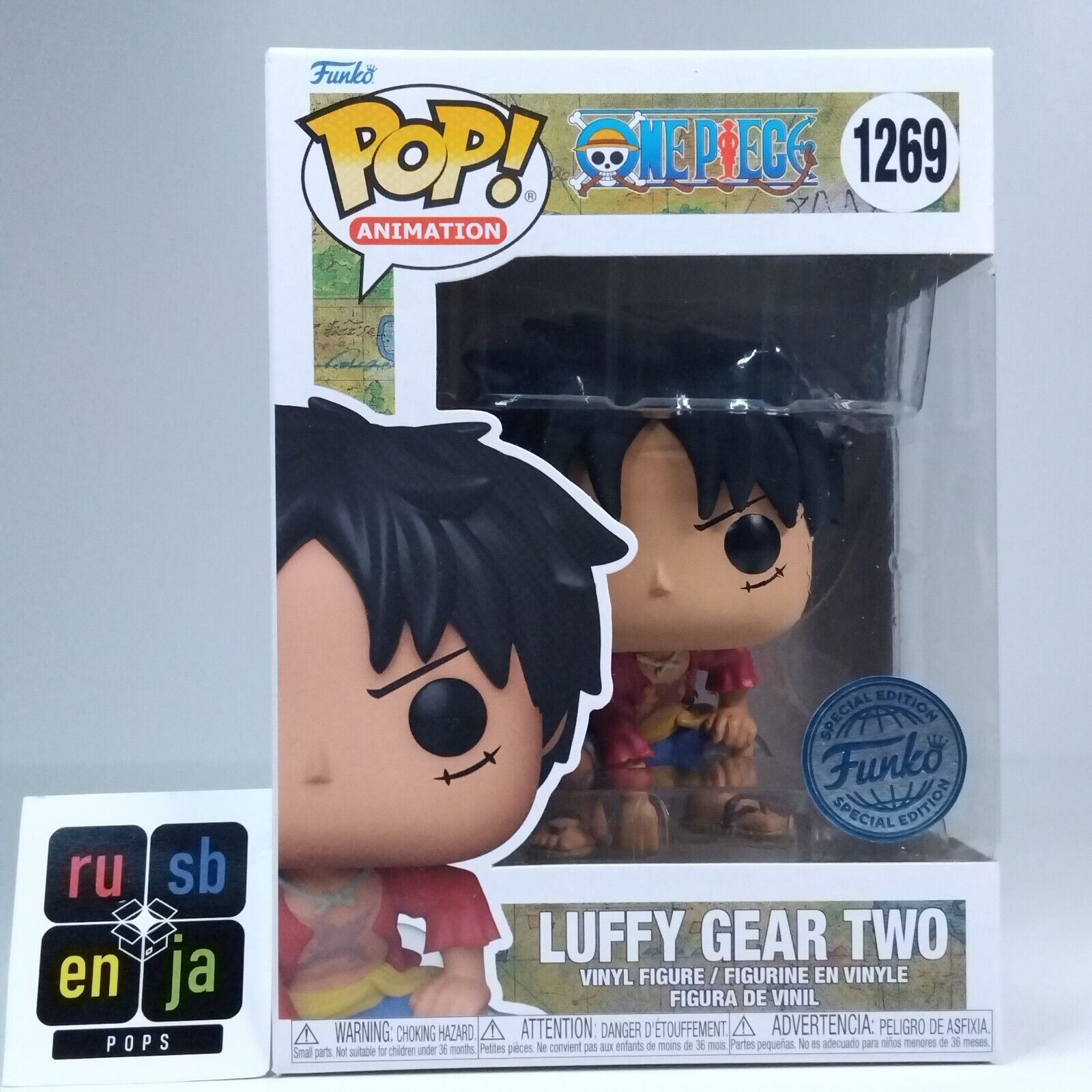 Funko Pop! Anime One Piece Luffy Gear Two Special Edition #1269