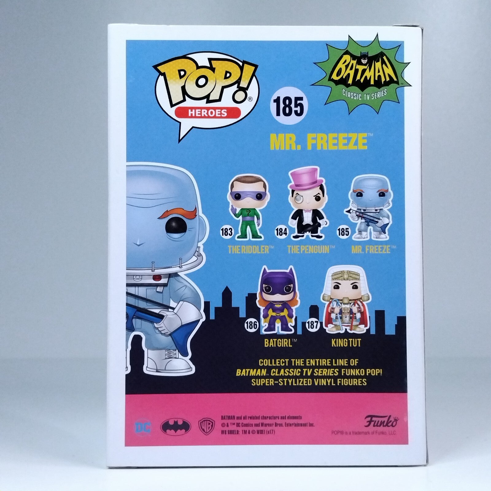 Funko Pop! DC Heroes Batman Classic TV Series Mr. Freeze #185